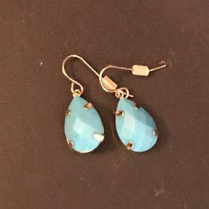 Turquoise and Gold Earrings